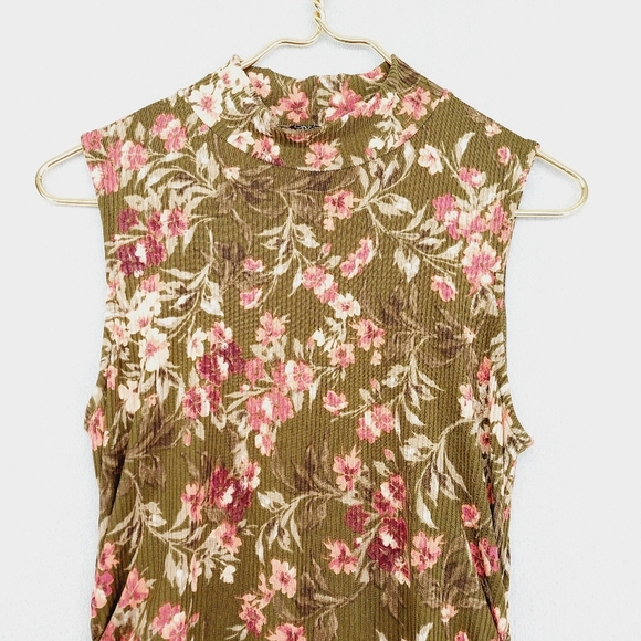 New Dresscode La Floral Print Bodycon Midi Dress P2356 - Picture 3 of 8